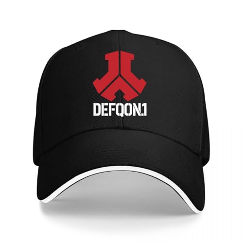 hioknytfs Defqon 1 Baseballkappe für Damen und Herren, Trucker-Kappe, Logsz-Color6, Einheitsgröße von hioknytfs