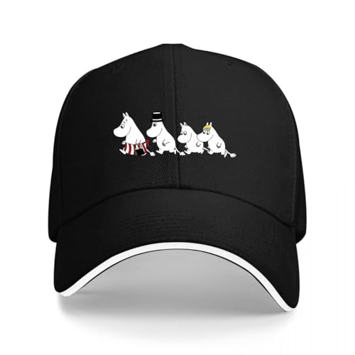 hioknytfs Yoga-Mütze für Damen und Herren, Moomintroll Familien-Baseballkappe, Trucker-Kappe, faxkt-Color1, Einheitsgröße hioknytfs Yoga-Mütze für Damen und Herren, Moomintroll Familien-Baseballkappe, Trucker-Kappe, faxkt-Color1, Einheitsgröße von hioknytfs