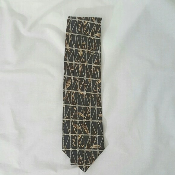 Robert Stock Seide Blau Und Khaki Hals Binden Robert Stock Seide Blau Und Khaki Hals Binden von hipandvintage