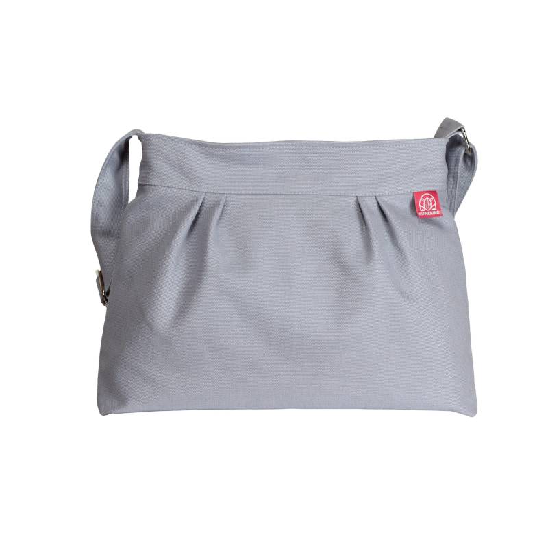 Kleine Canvas Crossbody Geldbörse Tasche Für Frauen Waschbar Plissee Alltags Casual Reißverschluss Umweltfreundliche Vegan Mädchen Verstellbarer von hippirhino