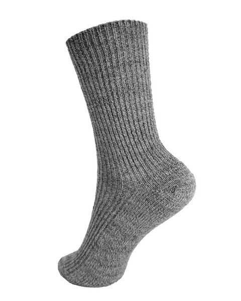 Hirsch Natur Baby Kinder Grobstrick-Socke kbT Wolle von hirsch natur