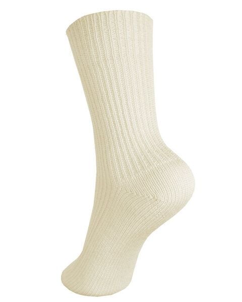 Hirsch Natur Baby Kinder Grobstrick-Socke kbT Wolle von hirsch natur