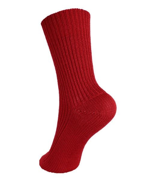 Hirsch Natur Baby Kinder Grobstrick-Socke kbT Wolle von hirsch natur