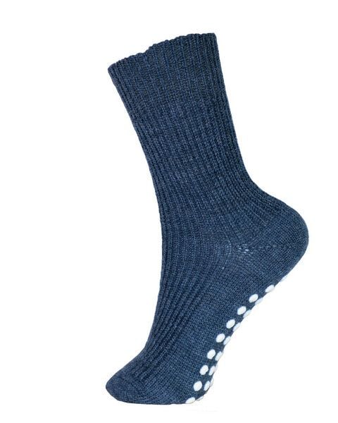 Hirsch Natur Baby Kinder Grobstrick Stopper Socken kbT Wolle von hirsch natur