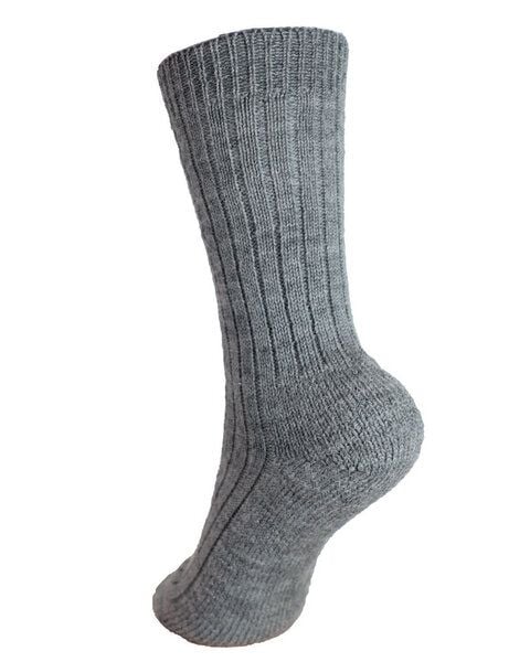 Hirsch Natur Baby Kinder Plüschsohlen Socke kbT Wolle von hirsch natur