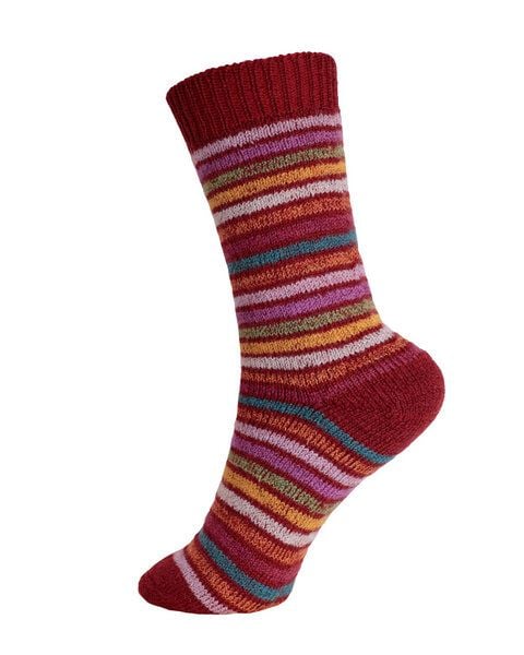 Hirsch Natur Baby Kinder Vollplüsch Ringel Socke kbT Wolle von hirsch natur