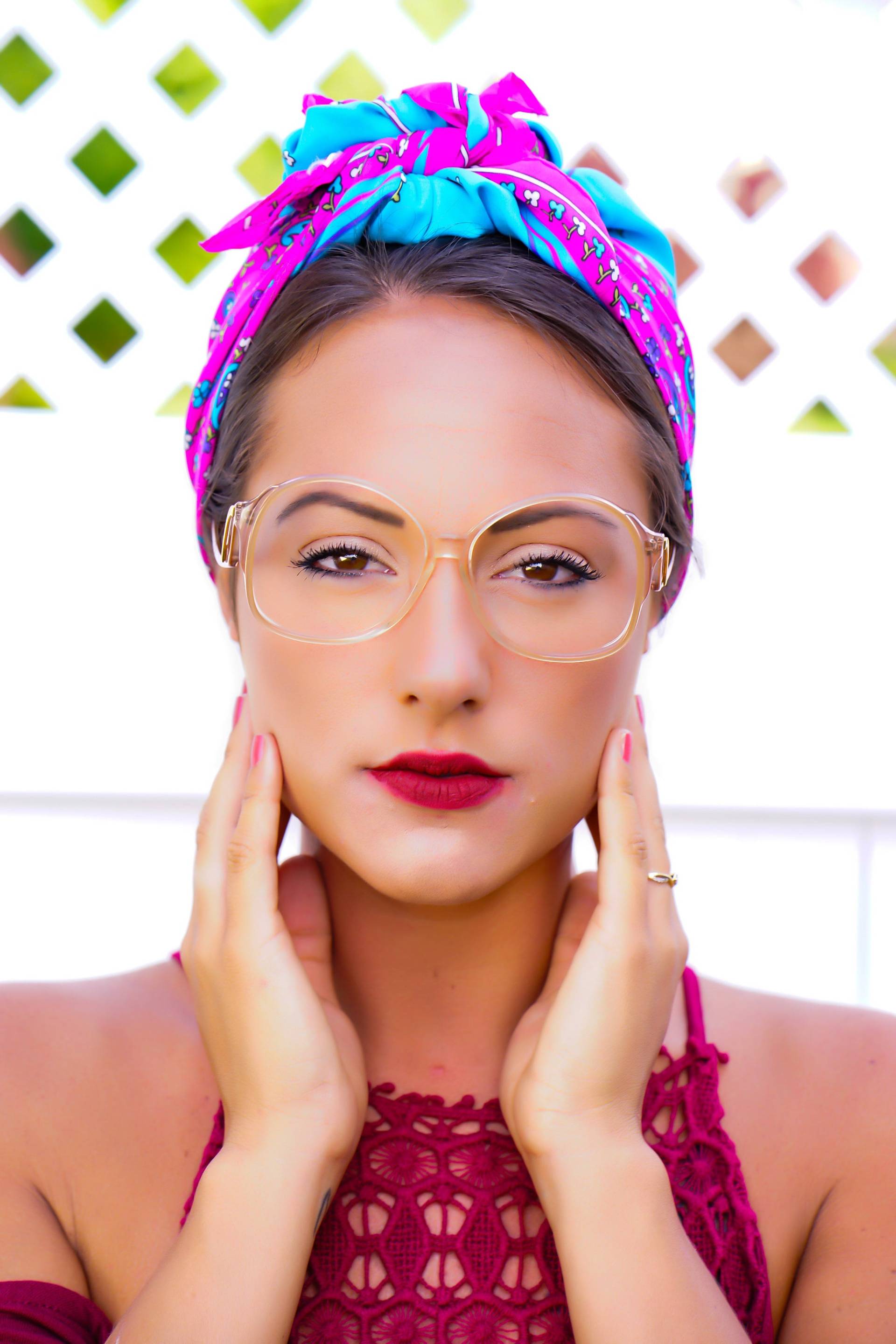 Brille Vintage 1970Er Jahre Retro Brillenfassung/ Made By K Und H in Usa New Old Stock Frames Pfirsich Farbe von hisandhervintage