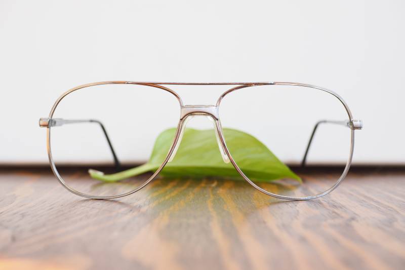 Vintage 70Er Brille/Flieger/New Old Stock/1970Er Jahre Rahmen Silber Getönt Von Liberty Optik Made in Usa Federscharniere von hisandhervintage