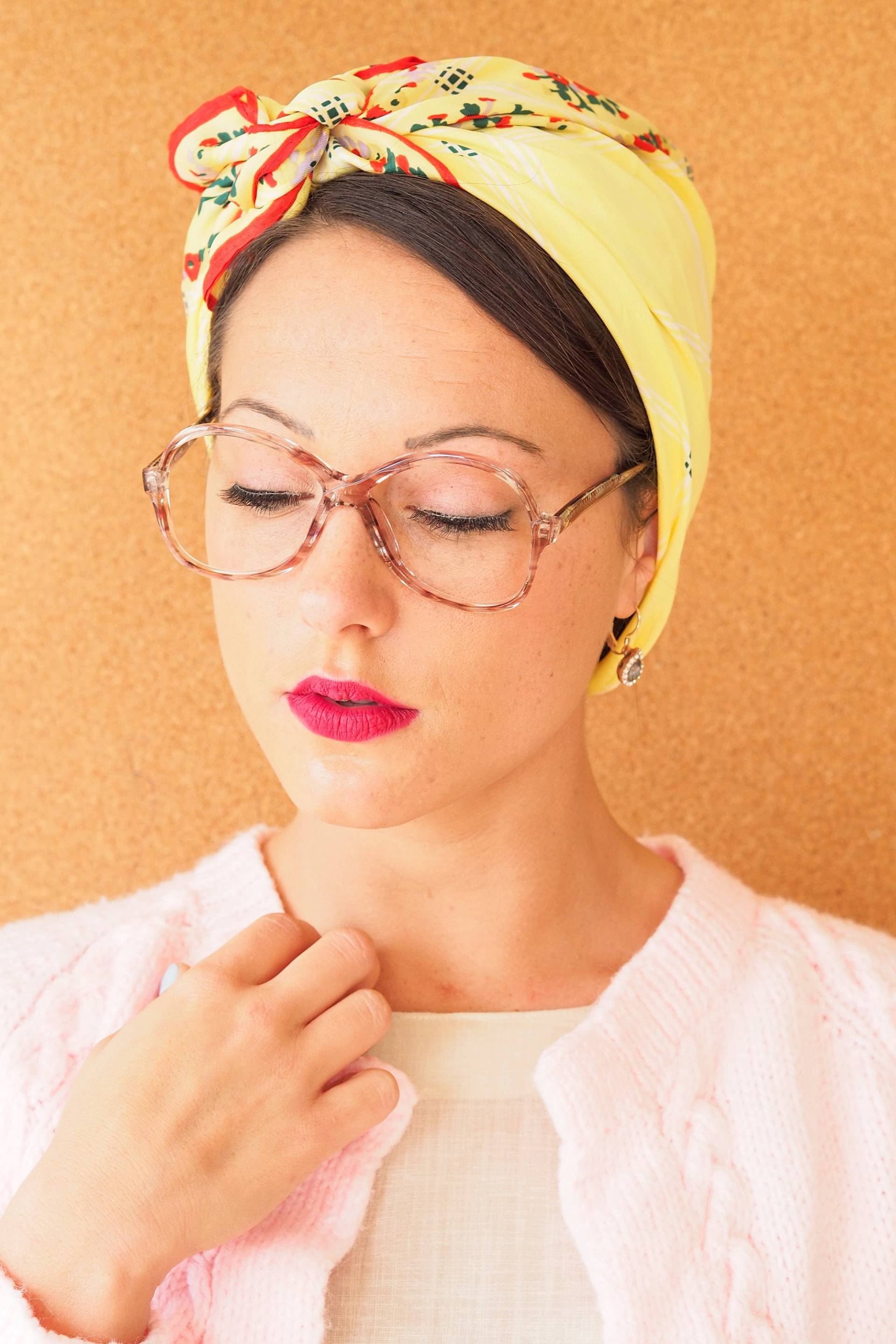 Vintage 70Er Brille Made in Austria By Atelier/ Multicolor Braun Und Klar/ New Old Stock Gestell/ Retro/ Disco/ Brillengestell Preisgünstig von hisandhervintage