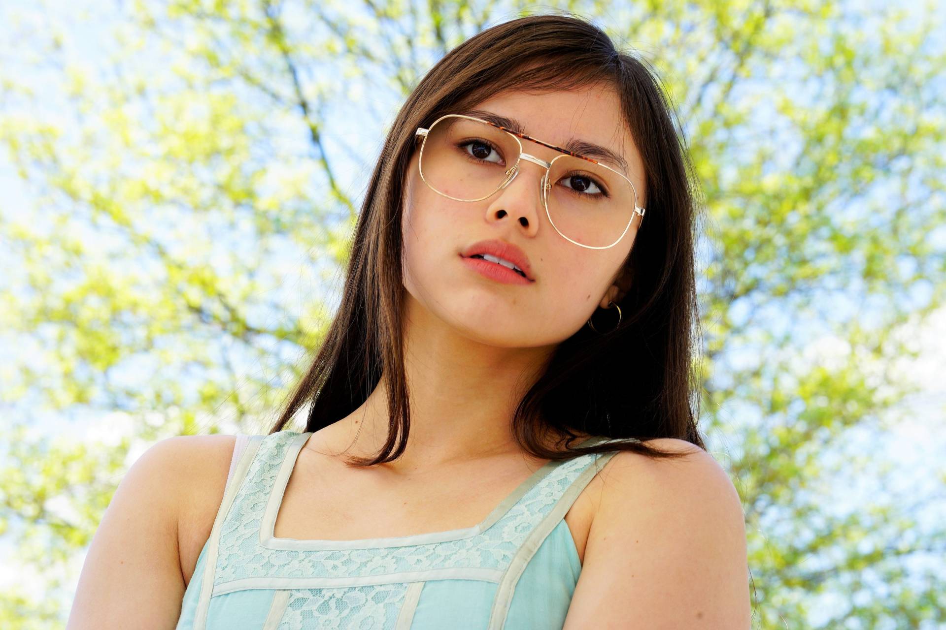 Vintage Aviator Brille 1980Er Jahre/Brille/New Old Stock/Gold Ton Mit Schildpatt Emaille Made in Korea New Stock By Prava von hisandhervintage