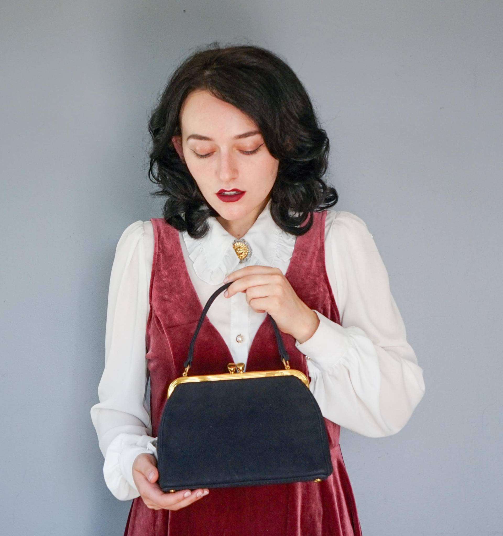 Vintage Bienen Dawanda Leder Rahmen Geldbörse/ 1950Er Jahre Handtasche/ Frauentasche/ Retro Mcm Tasche/ Abendtaschen/Hochzeitstasche Vintage Bienen Dawanda Leder Rahmen Geldbörse/ 1950Er Jahre Handtasche/ Frauentasche/ Retro Mcm Tasche/ Abendtaschen/Hochzeitstasche von hisandhervintage