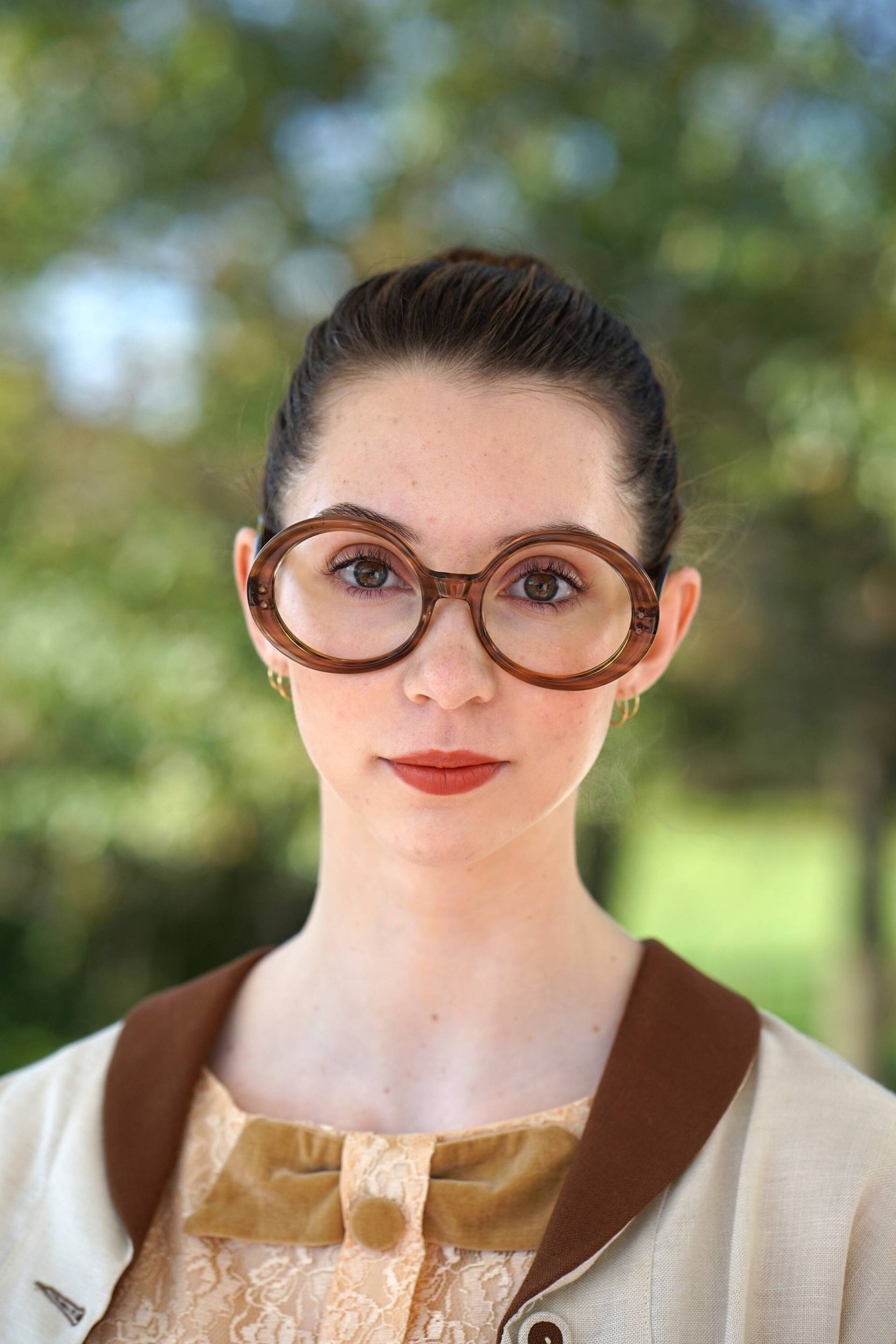 Vintage Brille 1960's Made in Barbados Pop Art Brillenfassung New Old Stock Multicolor Ton von hisandhervintage