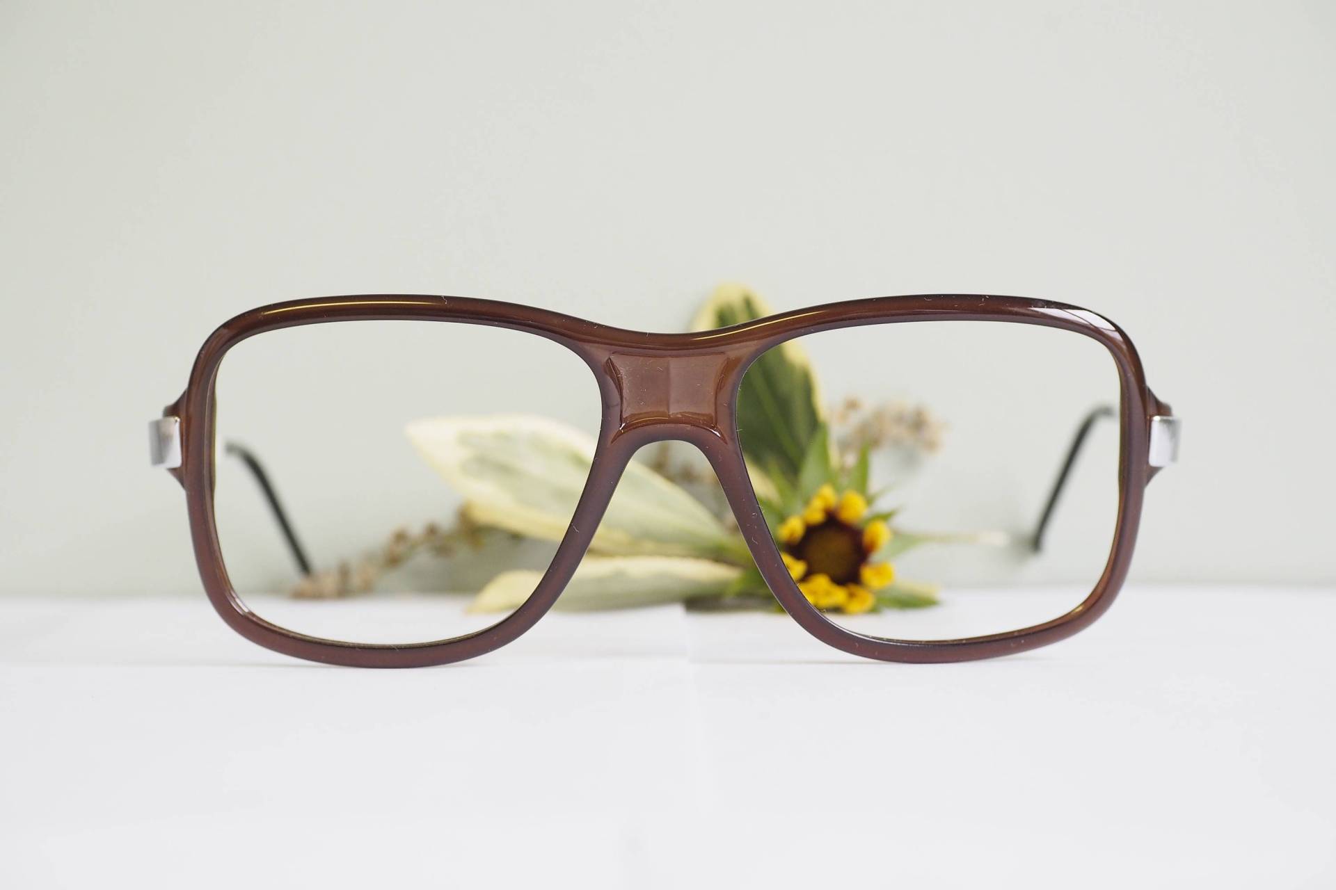 Vintage Brille 1970Er Jahre Fliegerbrille New Old Stock Frames Von Viennaline Metallbügel Made in Austria von hisandhervintage