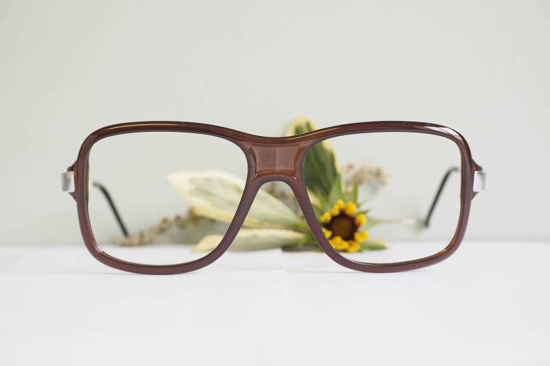 Vintage Brille 1970Er Jahre Fliegerbrille New Old Stock Frames Von Viennaline Metallbügel Made in Austria von hisandhervintage