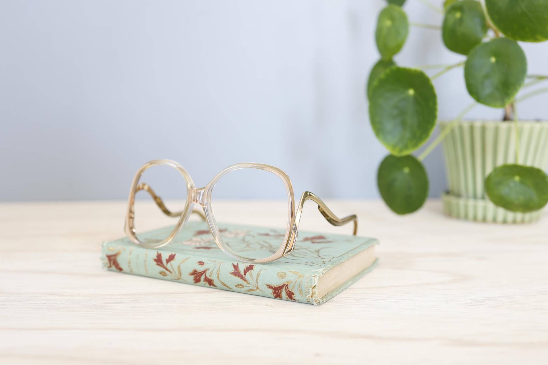 Vintage Brille 1970Er Jahre Frames Glasses Made in Usa By Versailles New Old Stock Disco Retro von hisandhervintage