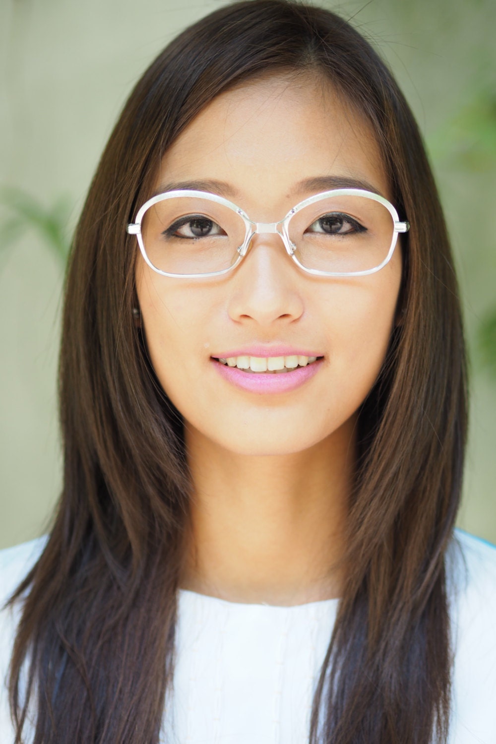 Vintage Brille 1970Er Jahre Frames Tolles Design Made in Italy Metal Gebürstet Silber Farbe New Old Stock von hisandhervintage