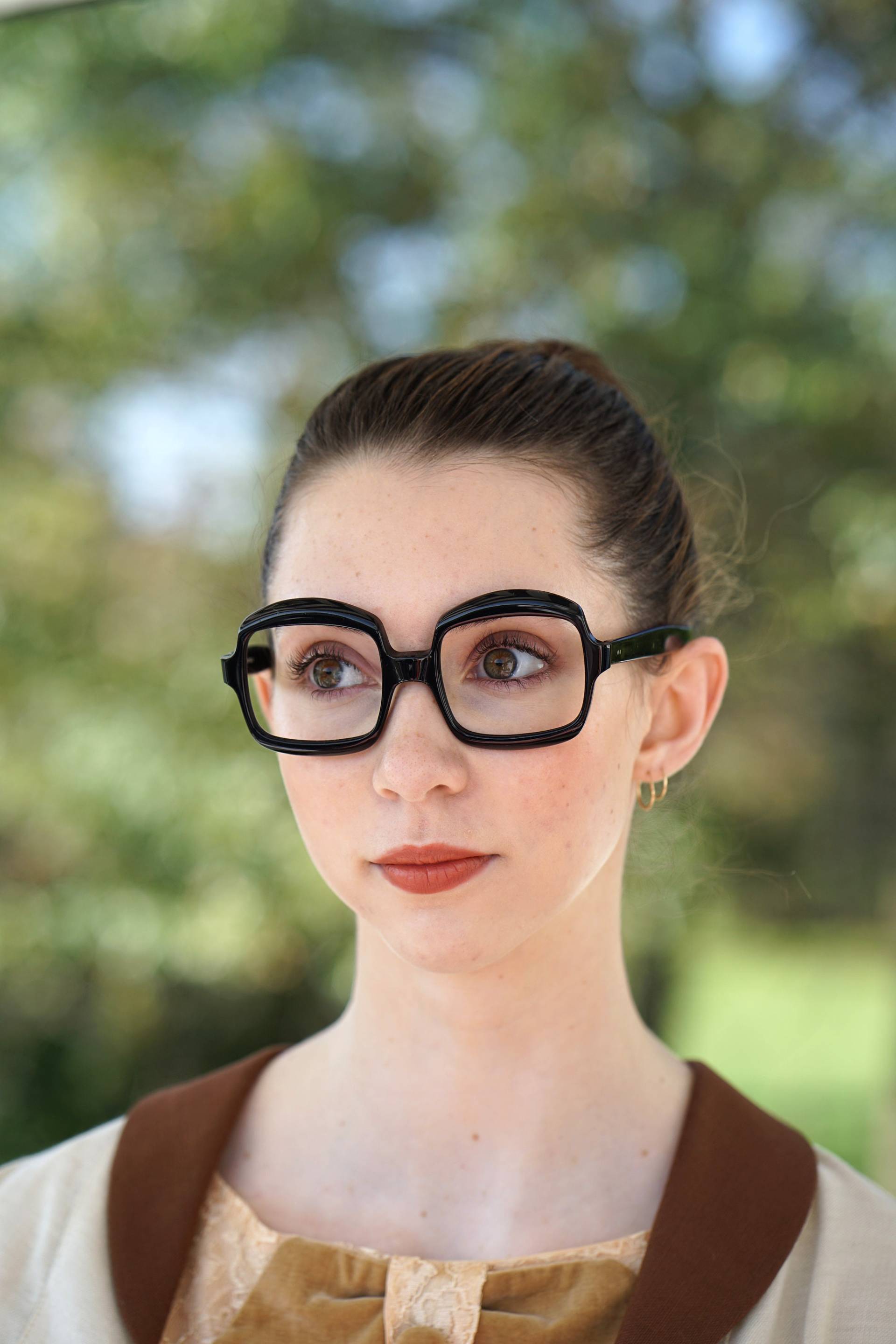 Vintage Brillen 1960Er Jahre Frames Brille Made in France By S.j. New Old Stock Ebenholz Pop-Art von hisandhervintage