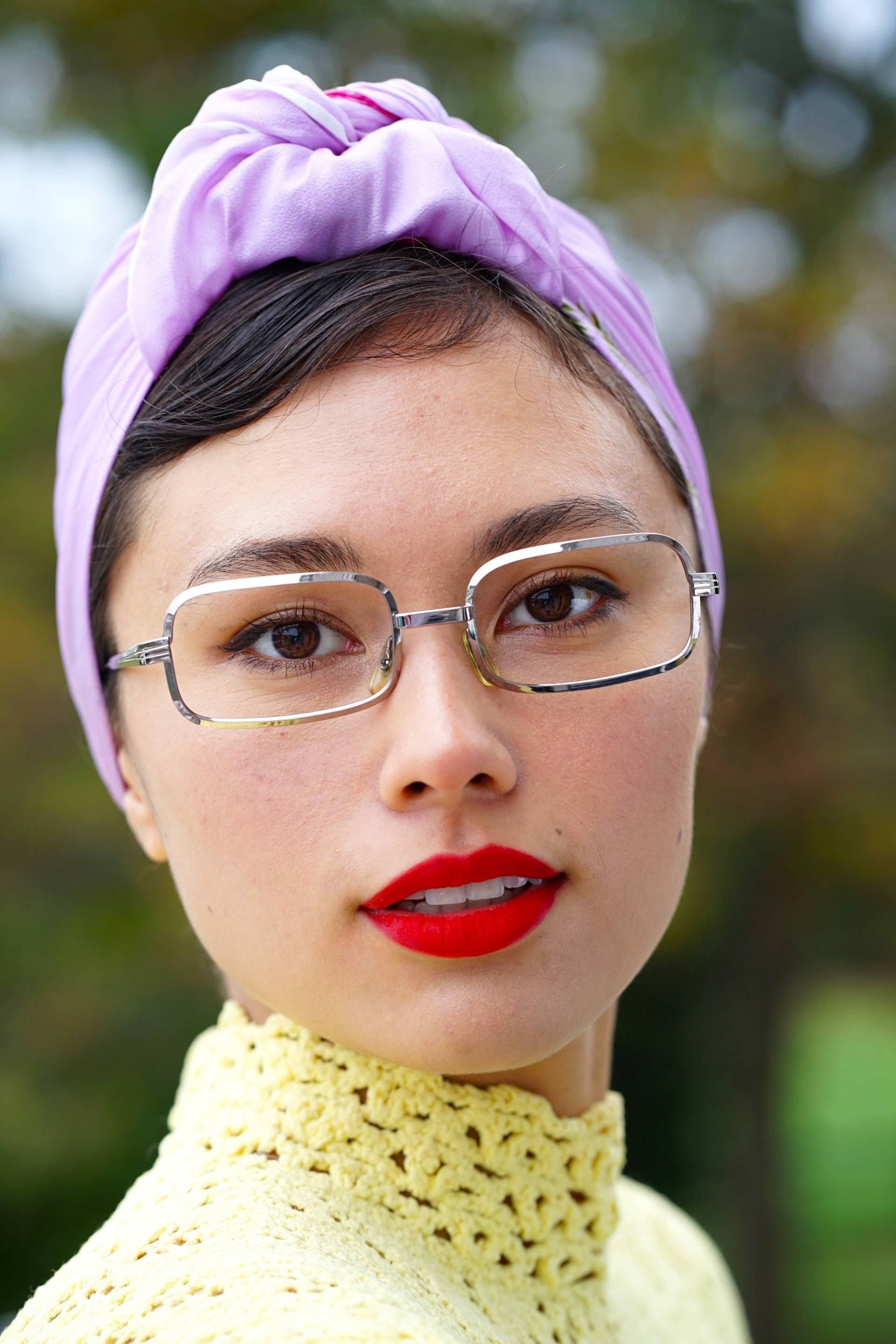 Vintage Brillen 1970Er Jahre Frames Made in Japan New Old Stock Silber Ton Rechteckig Form Disko Retro von hisandhervintage