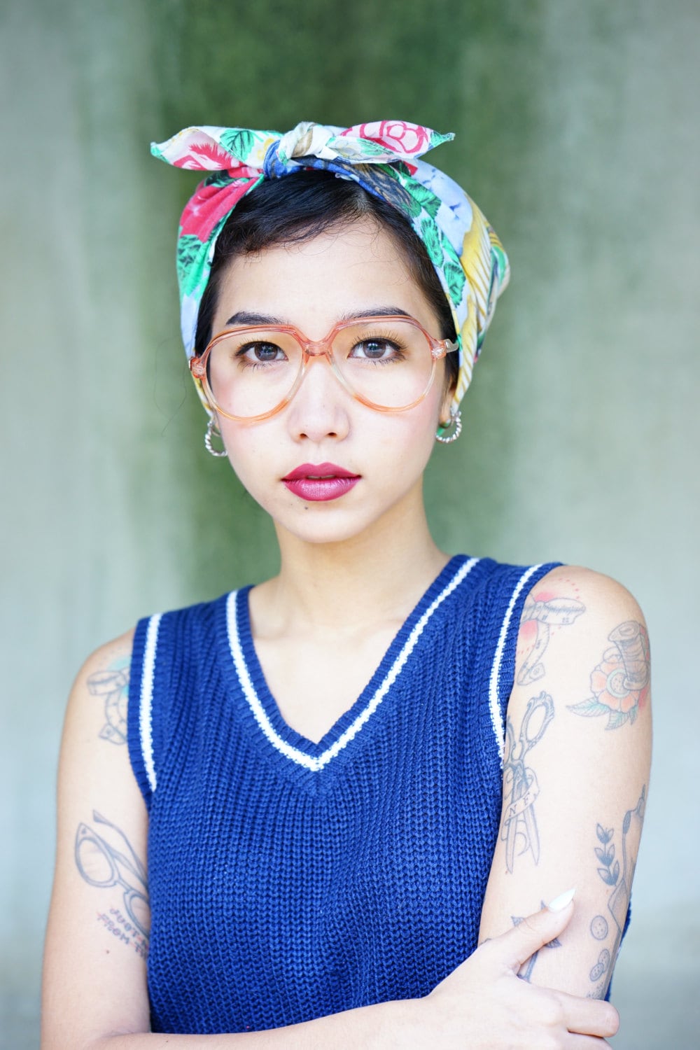 Vintage Brillen 1970Er Jahre Rahmen Von Optique Du Monde Multi-Color Frame New Old Stock Made in Frankreich von hisandhervintage