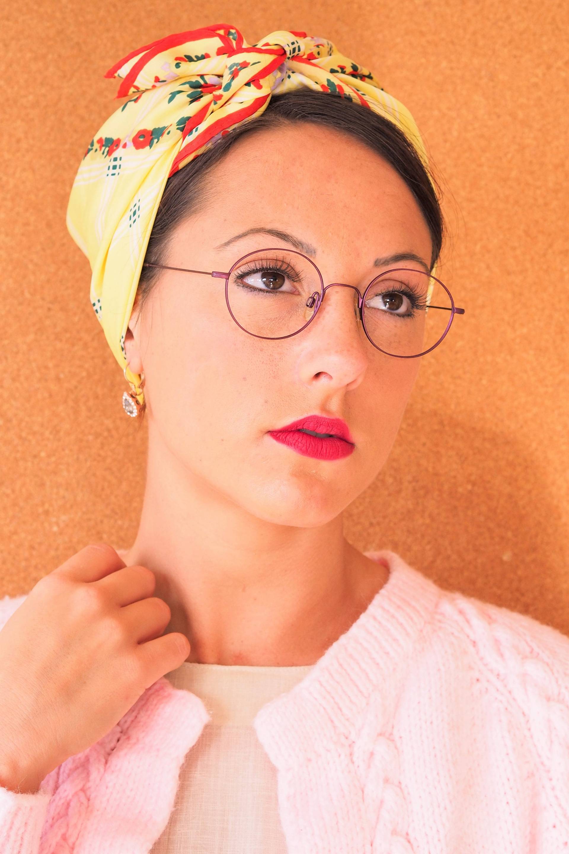 Vintage Brillenfassungen 1990Er Jahre Brille Oval Selten Lila Farbe Von Charmant Made in Japan Sehr Süß New Old Stock von hisandhervintage