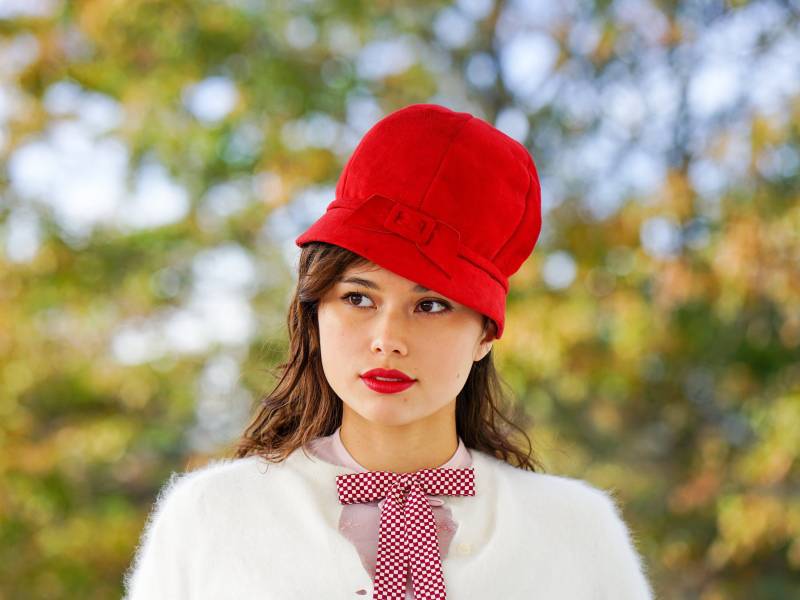 Vintage Cloche Hut, Mod Eimer 1960Er Jahre Frauen Herbst Winter Retro Mcm Urlaub Hut von hisandhervintage