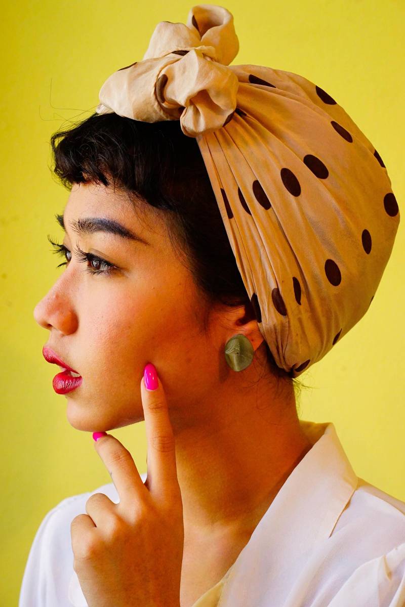 Vintage Emaille Ohrringe/ Schmuck/ 1980Er Jahre Antiker 80Er Grüne Ohrringe von hisandhervintage