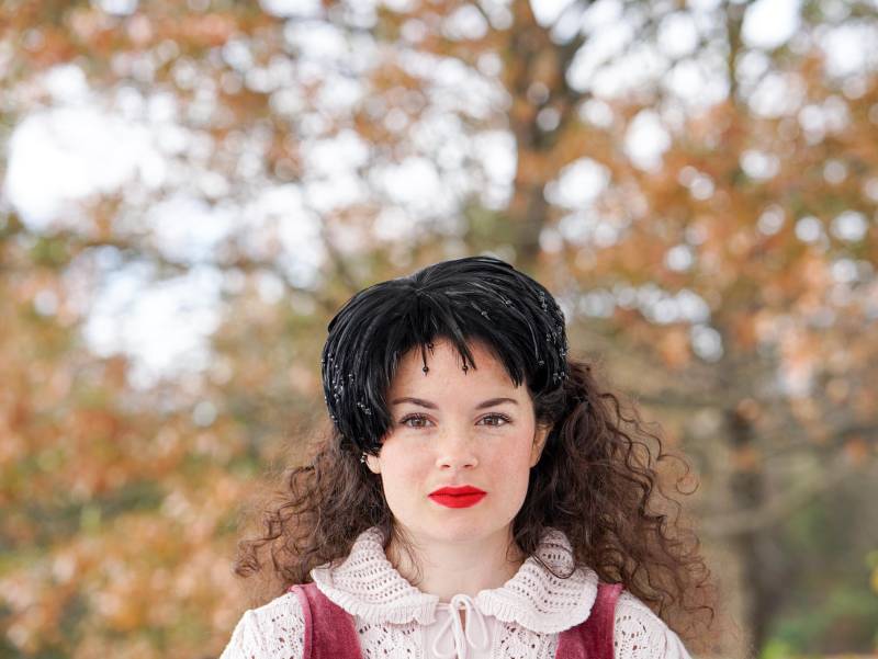 Vintage Feder Perlen Stirnband Hut, Casque 1950Er Jahre Hut Frauen, Cocktail Witchy Fairy Retro Mcm von hisandhervintage