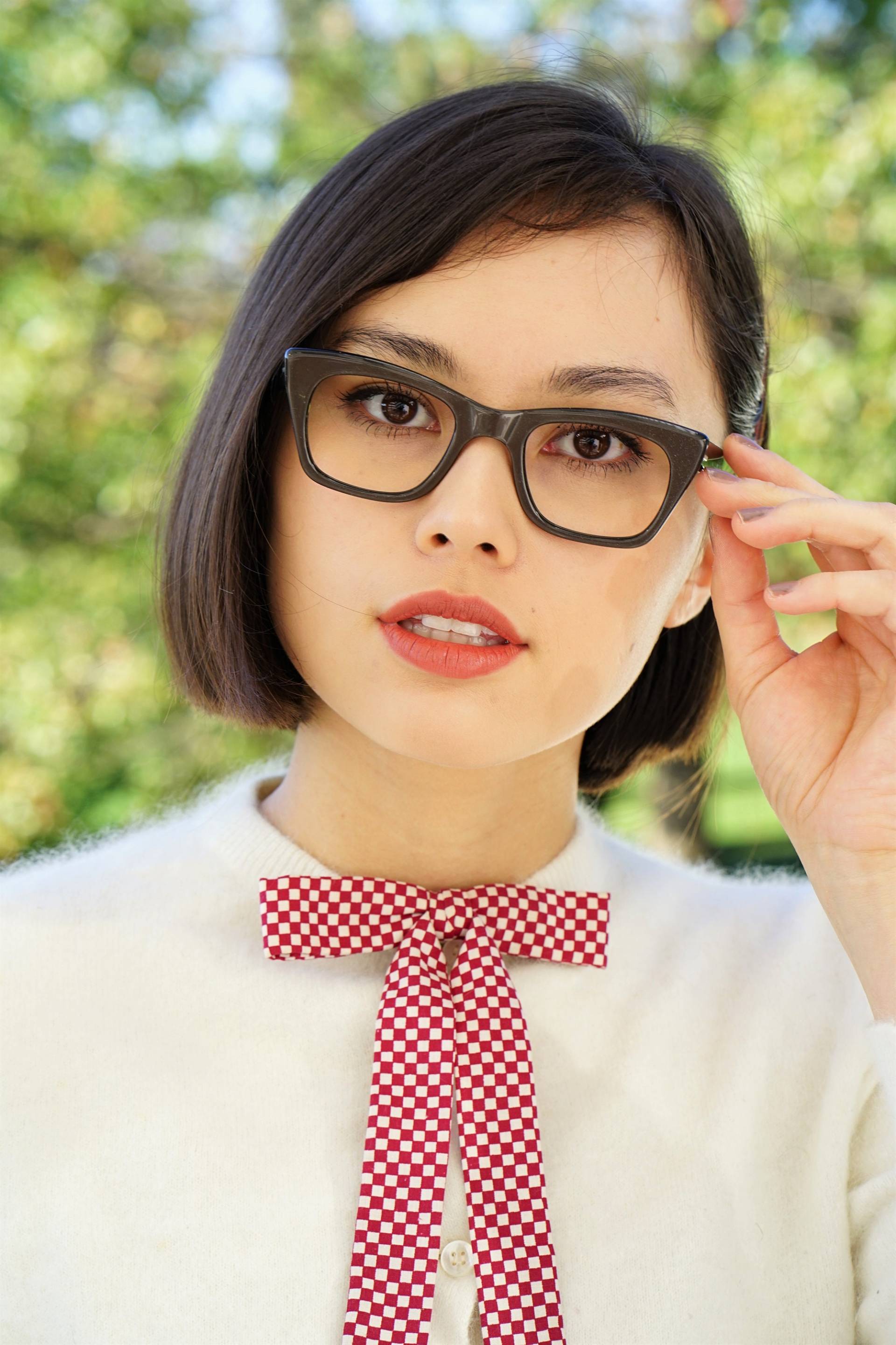 Vintage Rodenstock Clubman Brille 1970Er Made in Western Germany New Old Stock Dunkel Braun Ton von hisandhervintage