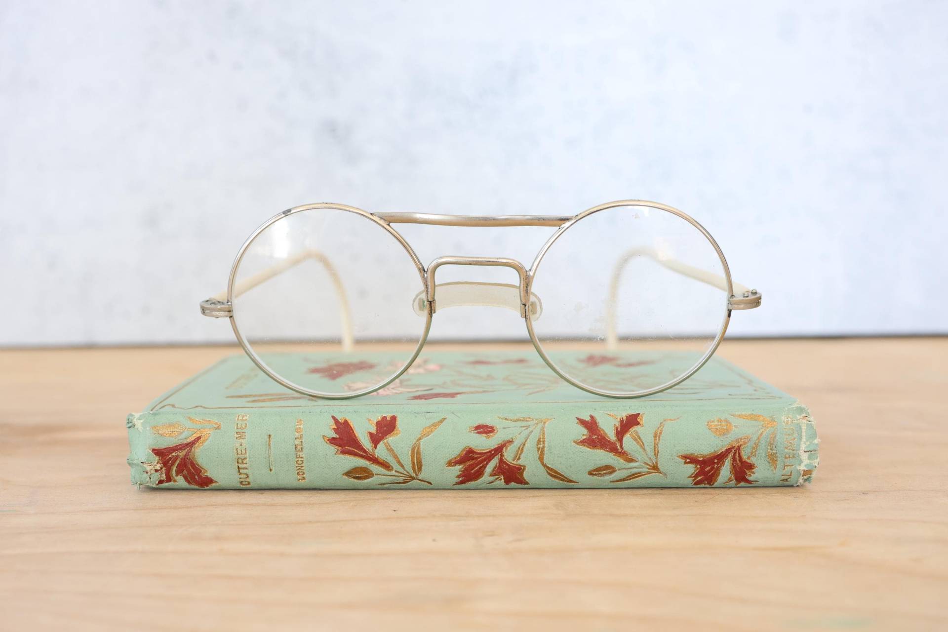 Vintage Schutzbrille 1970Er Jahre/Drahtrahmen/Brille Mit Seilbrille/Versilbert/Hipster Rund von hisandhervintage