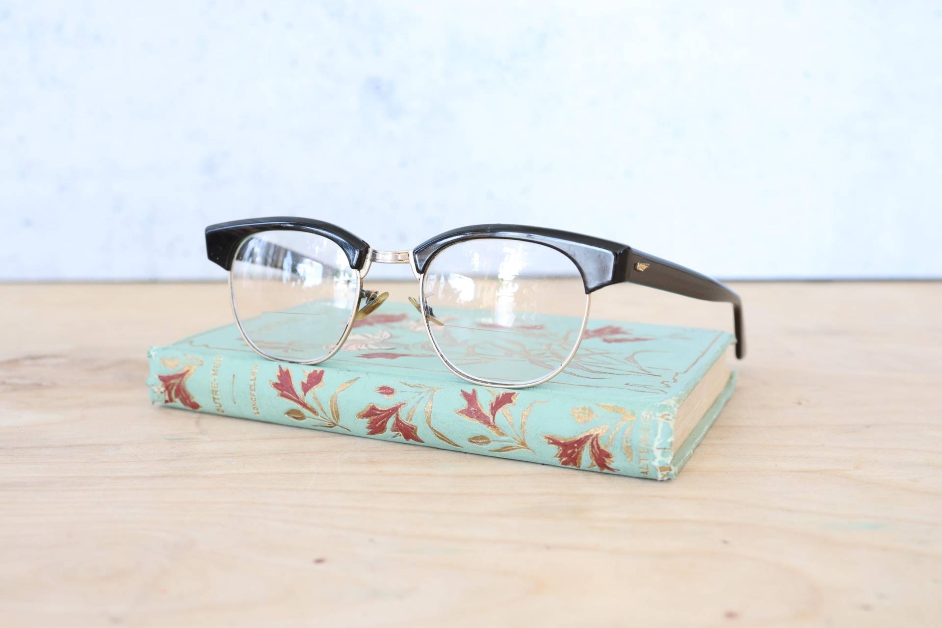 Vintage Shuron Dakota Brillen 1960Er Jahre Brillenfassungen/ Brillen/ Hipster/ Combo Frame By Shuron Made in Usa 12K Gold Filled von hisandhervintage