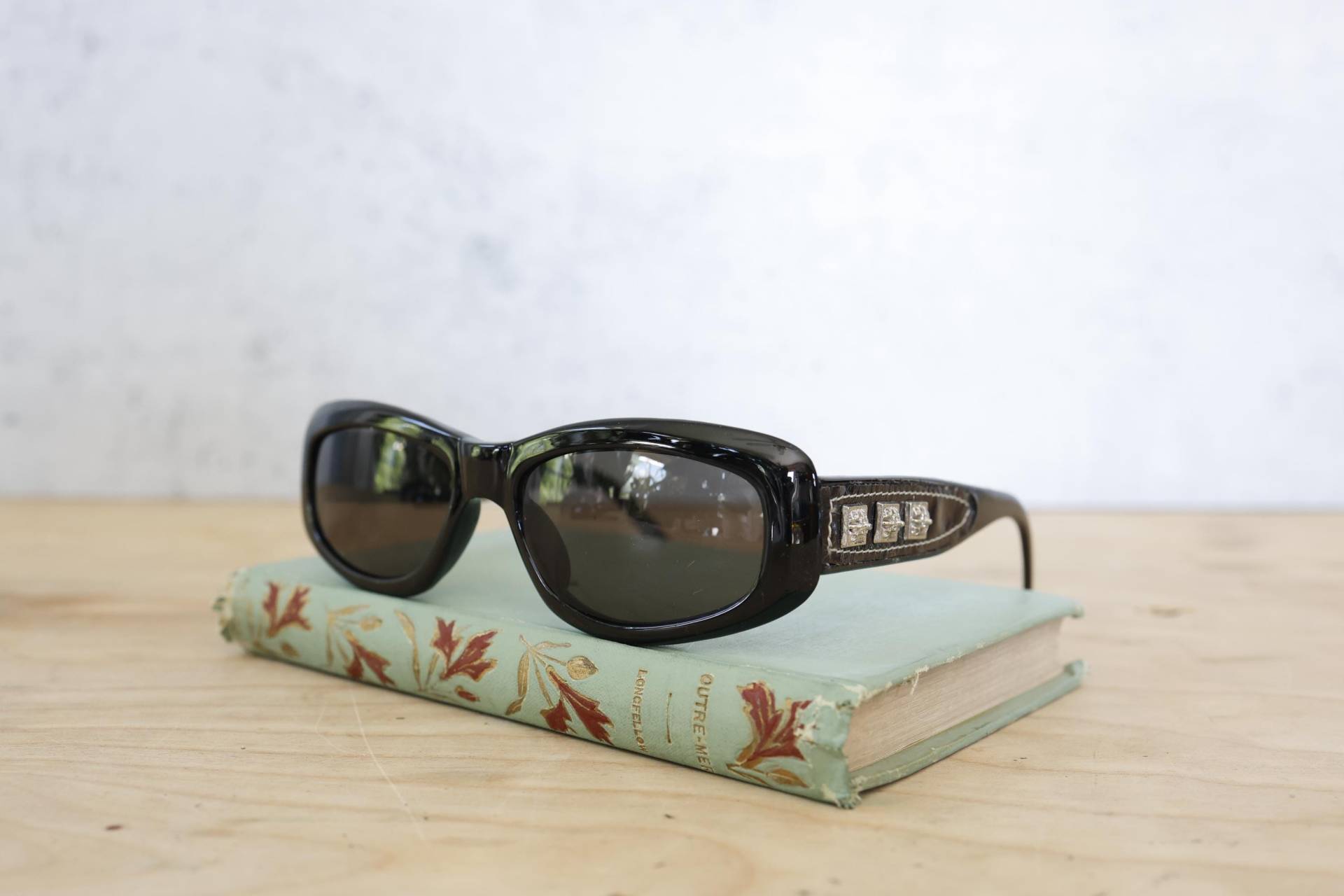 Vintage Sonnenbrille Y2K 1990S Multicolor Braunton New Old Stock Mcbling von hisandhervintage