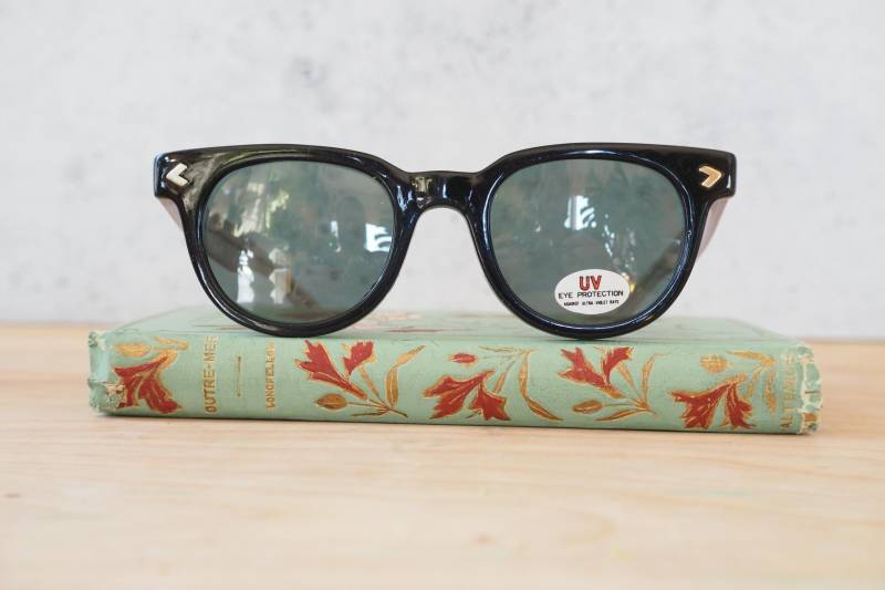 Vintage Sonnenbrillen/Brillenclip 1980Er Jahre New Old Stock Made in Korea Hipster G-Man von hisandhervintage