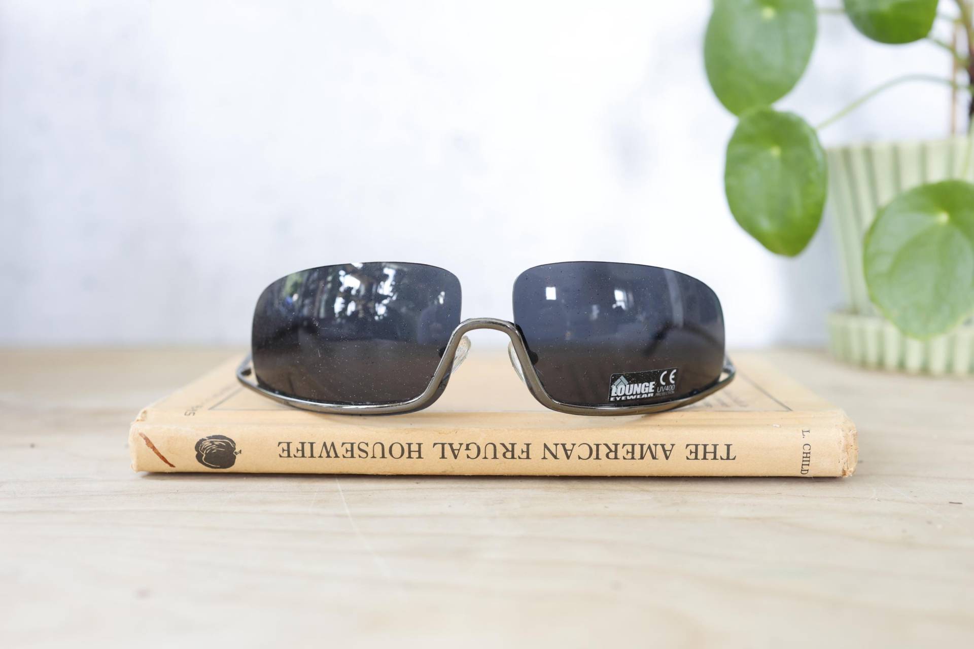 Vintage Sunglasses 1990S Multicolor Ton Randlose Floating-Gläser New Old Stock Y2K Rave von hisandhervintage