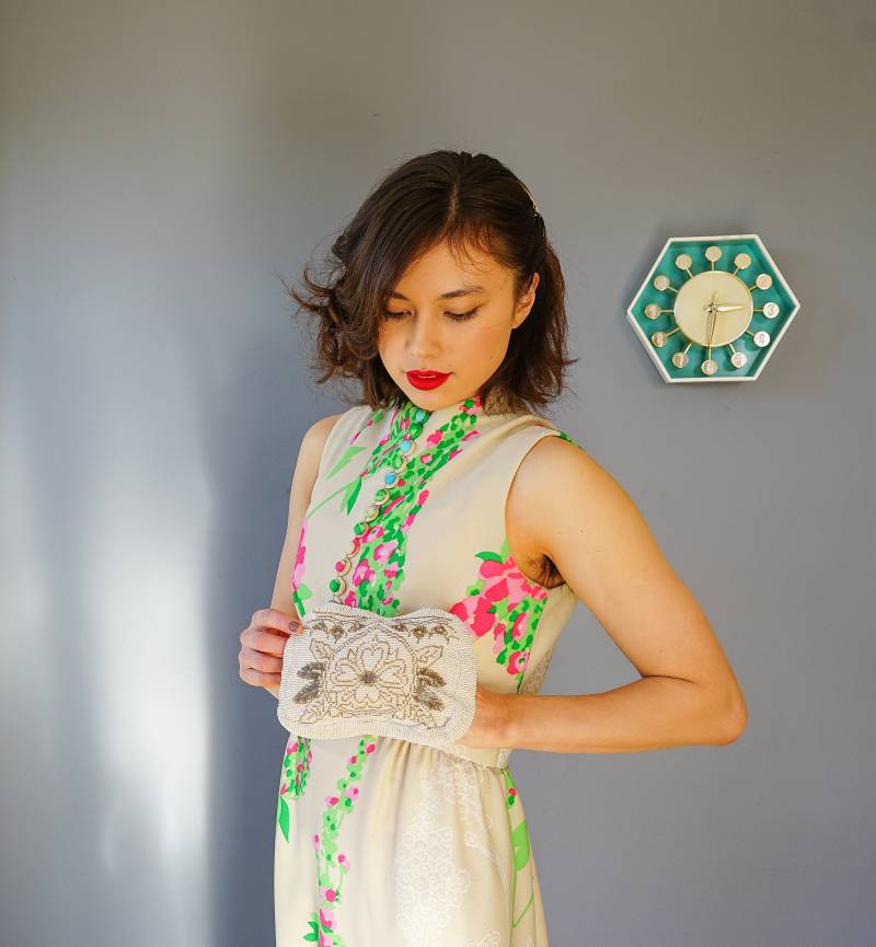 Vintage Tschechoslowakei Perlen Kupplung/1930Er Jahre Geldbörse Handtasche Tasche Frau Abendtaschen Retro Vintage Tschechoslowakei Perlen Kupplung/1930Er Jahre Geldbörse Handtasche Tasche Frau Abendtaschen Retro von hisandhervintage