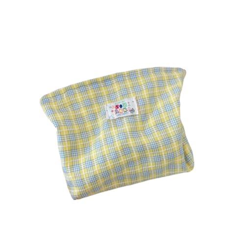 Girly Plaid Kosmetik Tasche mit großer Kapazität Reise tragbare Damen Mode Clutch Reiß Verschluss Beutel Handtasche Make-up Toiletten Artikel Aufbewahrung Taschen von hiwhale