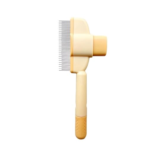 Katzen bürste Hunde bürste mit Entriegelung knopf zum Ablassen von Hunde kämmen Tierhaar entferner Ein Knopf Hunde bürste Katzen bürste Massage kämme Hunde pflege bürsten Werkzeug von hiwhale