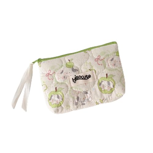 Kawaii Cartoon Bär Geldbörse, Ins Style Lippenstift Tasche, Kopfhörer hülle Geste PPT sonstiges Stauraum, niedlicher Karten Halter von hiwhale