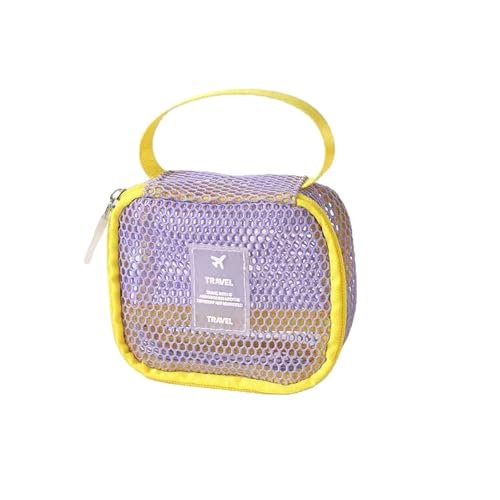 Kleine Kapazität Schlüssel Taschen Transparente Kosmetik Tasche Quadratische Netz Tasche Aufbewahrung Tasche Mini-Reiß Verschluss Geldbörse Mini Wasch Beutel Schreibwaren Fall von hiwhale