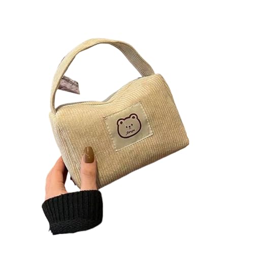 Kosmetik Taschen für Frauen Plüsch Niedliche Handtasche Sommer Mode Weiche Komfortable Große Kapazität Trendy Handtasche Für Frauen Mit Griff von hiwhale