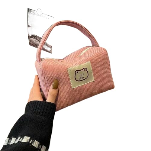 Kosmetik Taschen für Frauen Plüsch Niedliche Handtasche Sommer Mode Weiche Komfortable Große Kapazität Trendy Handtasche Für Frauen Mit Griff von hiwhale
