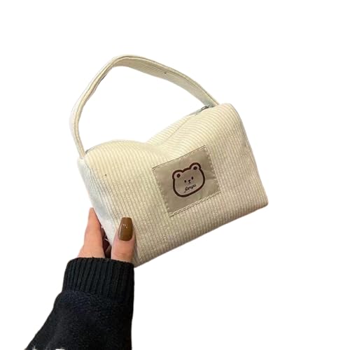 Kosmetik Taschen für Frauen Plüsch Niedliche Handtasche Sommer Mode Weiche Komfortable Große Kapazität Trendy Handtasche Für Frauen Mit Griff von hiwhale
