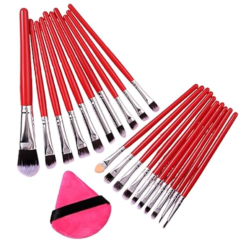 Make-up Pinsel Set 20PCs Make-up Pinsel mit Foundation Augenbrauen Blend Concealer Blush Lidschatten Kontur Puder Pinsel Make-up Pinsel Kit mit Dreieck Schwamm Make-up Puder Puff Make-up Pinsel Set 20PCs Make-up Pinsel mit Foundation Augenbrauen Blend Concealer Blush Lidschatten Kontur Puder Pinsel Make-up Pinsel Kit mit Dreieck Schwamm Make-up Puder Puff von hiwhale