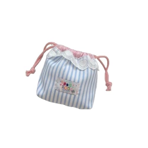 Mode süße Spitze Kordel Zug Kosmetik Tasche Münz Tasche Kopfhörer Tasche Reisekarten Halter ID-Schlüssel tragbare Aufbewahrung Taschen Girly Geschenke von hiwhale