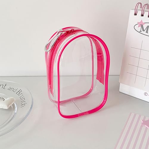 Nettes Cartoon-Anime-Puppen-Display-Tasche - Transparentes Münzbeutel, Schlüsselanhänger, Pendant-Tasche, Organizer für Schlüssel, Lippenstift & Kopfhörer Nettes Cartoon-Anime-Puppen-Display-Tasche - Transparentes Münzbeutel, Schlüsselanhänger, Pendant-Tasche, Organizer für Schlüssel, Lippenstift & Kopfhörer von hiwhale