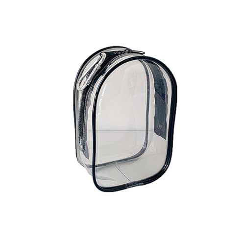 Nettes Cartoon-Anime-Puppen-Display-Tasche - Transparentes Münzbeutel, Schlüsselanhänger, Pendant-Tasche, Organizer für Schlüssel, Lippenstift & Kopfhörer von hiwhale