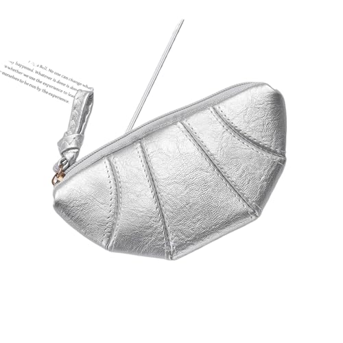 Neue Retro-Croissant-Geldbörse, Armband-Geldbörse mit Mini-Reiß Verschluss, Mädchen-Kabel-Headset und Lippenstift-Tasche, tragbares Zubehör von hiwhale