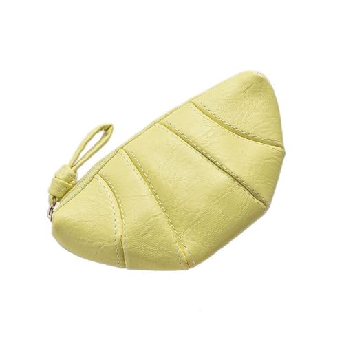 Neue Retro-Croissant-Geldbörse, Armband-Geldbörse mit Mini-Reiß Verschluss, Mädchen-Kabel-Headset und Lippenstift-Tasche, tragbares Zubehör von hiwhale