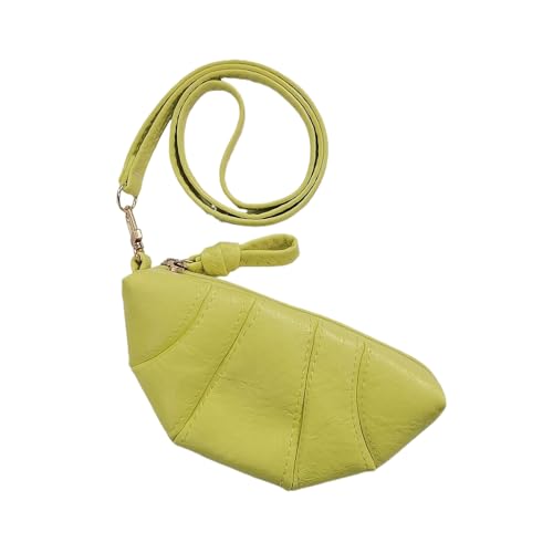 Neue Retro-Croissant-Geldbörse, Armband-Geldbörse mit Mini-Reiß Verschluss, Mädchen-Kabel-Headset und Lippenstift-Tasche, tragbares Zubehör von hiwhale