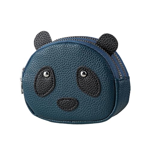 Tragbare Doppelschicht-Kreativ-Panda-Geldbörse einfarbig Mini-Reiß Verschluss Geldbörse Ohrhörer-Beutel-Kupplungs Tasche für kleine Artikel Damen Tragbare Doppelschicht-Kreativ-Panda-Geldbörse einfarbig Mini-Reiß Verschluss Geldbörse Ohrhörer-Beutel-Kupplungs Tasche für kleine Artikel Damen von hiwhale