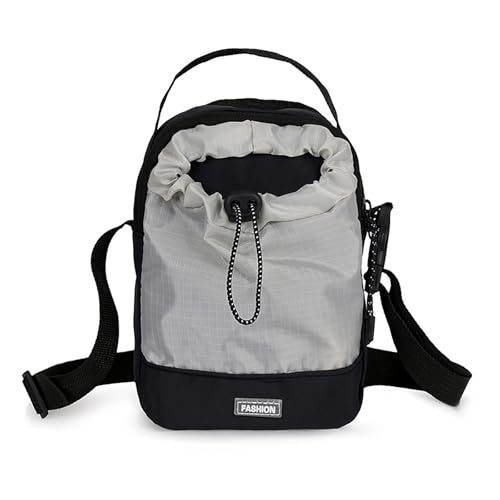hiwhale 1 Pc Multifunktion ale Umhängetasche mit Kordel zug, plissierter kleiner Nylon-Cross body, ideal für lässige Ausflüge im Freien, tägliches Pendeln hiwhale 1 Pc Multifunktion ale Umhängetasche mit Kordel zug, plissierter kleiner Nylon-Cross body, ideal für lässige Ausflüge im Freien, tägliches Pendeln von hiwhale